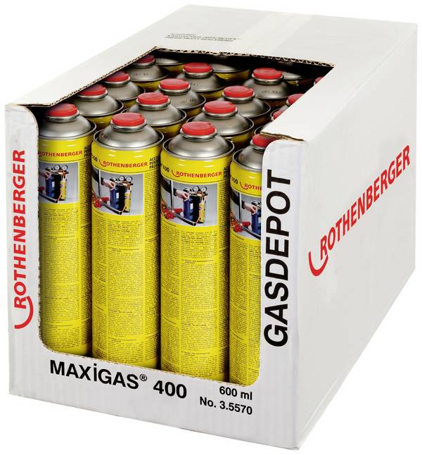 Rothenberger Maxigas 400 Gaskartusche 600 ml 1 St.