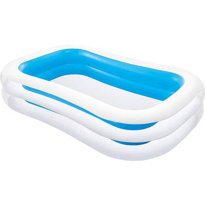Intex Familienpool Uni (262 x 175 x 56 cm) Easy Pool (Aufblasring) 749 l (L x B x H) 2620 x 1750 x 560 mm 
