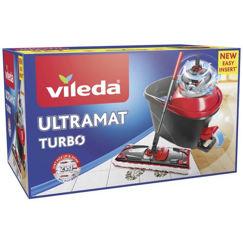 Thumbnail - Vileda Ultramat Easywring Ultramat Easywring Wisch-Set Iron Gray 1 St.