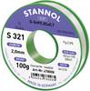 Stannol S321 2,0% 2,0MM SN99,3CU0,7 CD 100G Lötzinn, bleifrei bleifrei, Spule Sn99,3Cu0,7 ORH1 100 g 2 mm