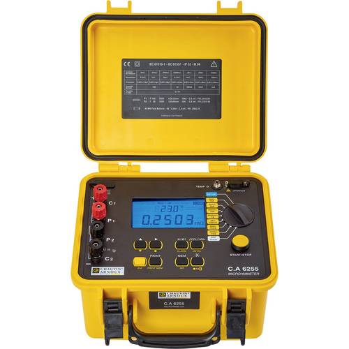 Chauvin Arnoux C.A 6255 Micro- Ohmmeter