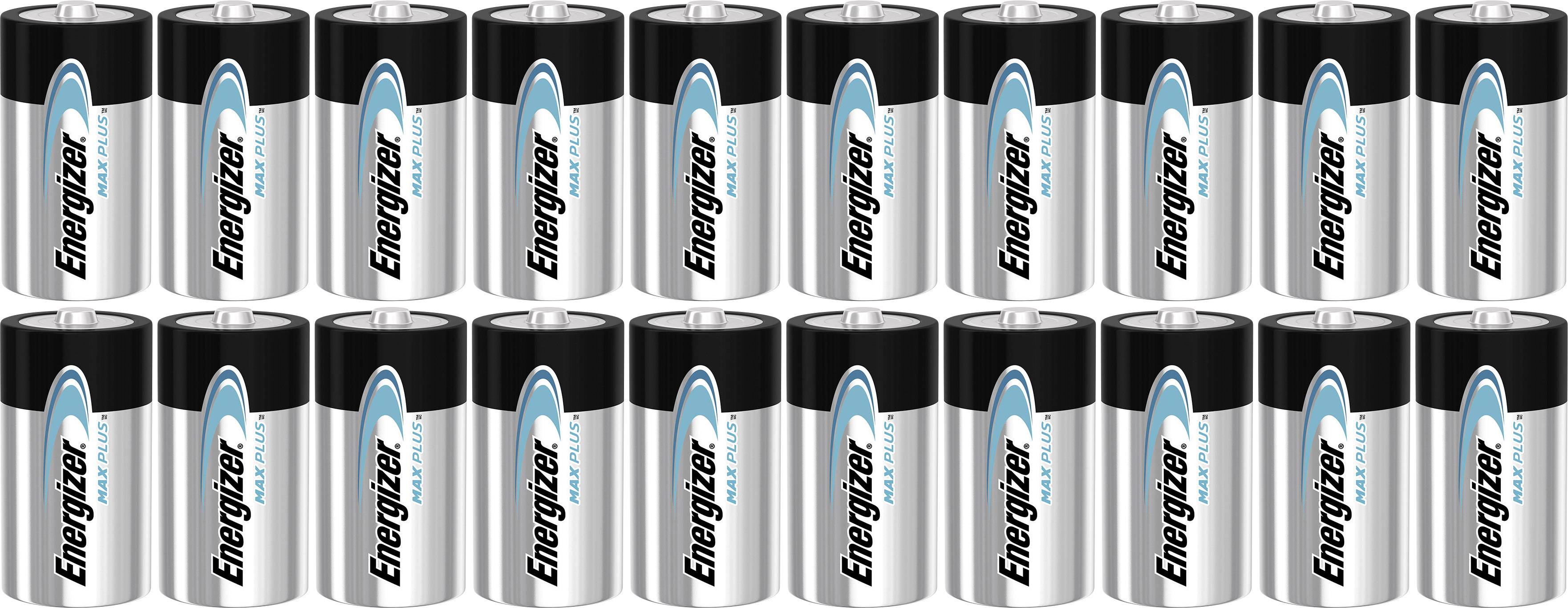 ENERGIZER Baby (C)-Batterie Alkali-Mangan Max Plus Industrial 1.5 V 20 Stück (E301324100)