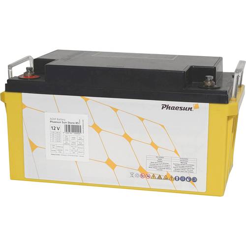 Phaesun Sun-Store 90 340094 Solarakku 12 V 88 Ah Blei-Vlies (AGM) (B x H x T) 348 x 178 x 167 mm M6-Schraubanschluss