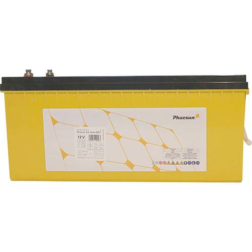 Thumbnail - Phaesun Sun-Store 250 340090 Solarakku 12 V 254 Ah Blei-Vlies (AGM) (B x H x T) 522 x 240 x 224 mm M8-Schraubanschluss