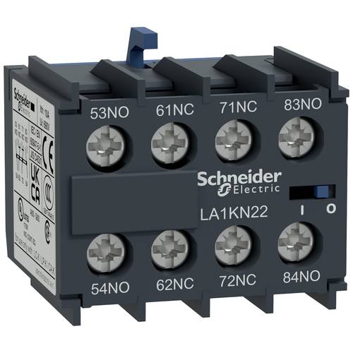 Thumbnail - Schneider Electric LA1KN22 Hilfsschalterblock 2 Öffner, 2 Schließer 690 W 690 V 10 A 1 St.