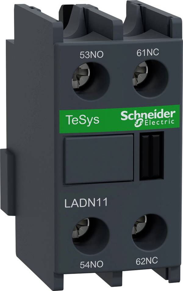 Schneider Electric LADN11 Hilfsschalterblock 1 Schließer, 1 Öffner 690 W 690 V 10 A 1 St.