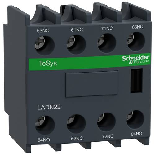 Schneider Electric LADN22 Hilfsschalterblock 2 Schließer, 2 Öffner 690 W 690 V 10 A 1 St.