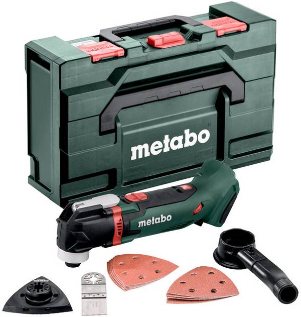 Metabo MT 18 LTX 613021840 Akku-Multifunktionswerkzeug ohne Akku, inkl. Koffer 18 V