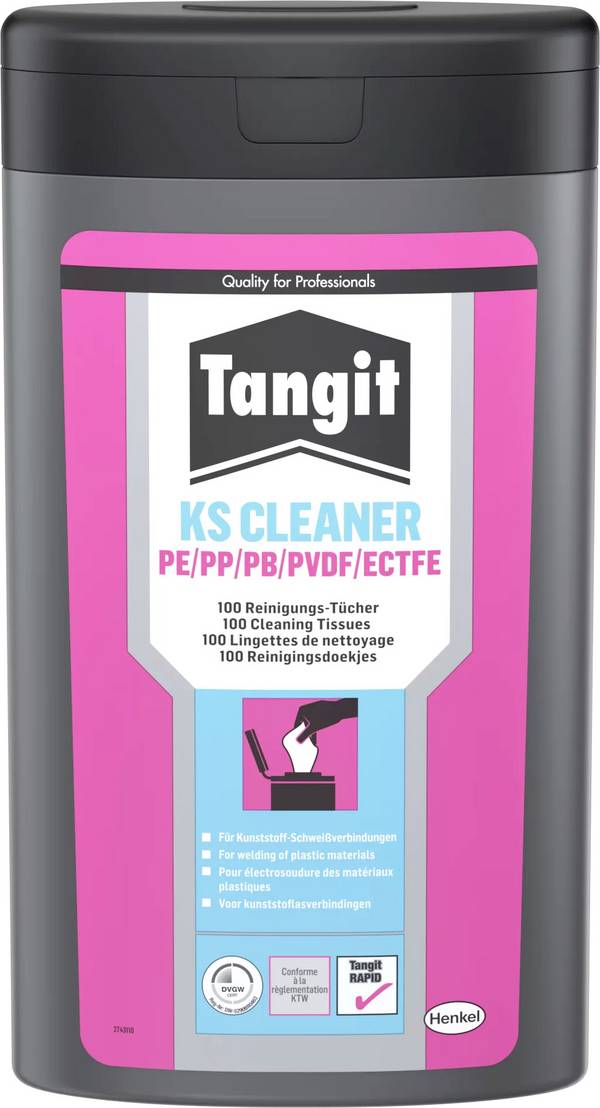 Tangit TT8 Tangit Reinigungstücher PE/PP, Box, weiß, 100Stk.  100 St.