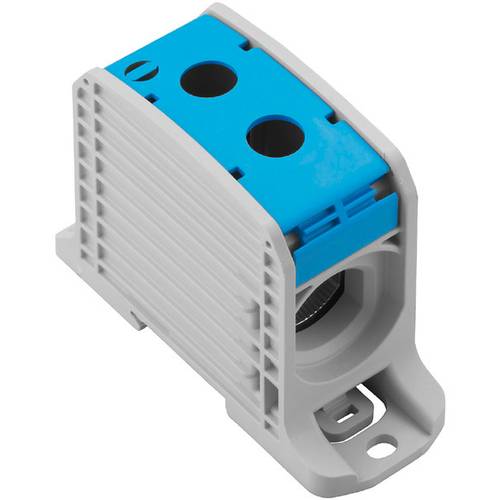 Weidmüller 2502760000 Durchgangsklemme 37.50 mm Schrauben Grau, Blau 1 St.