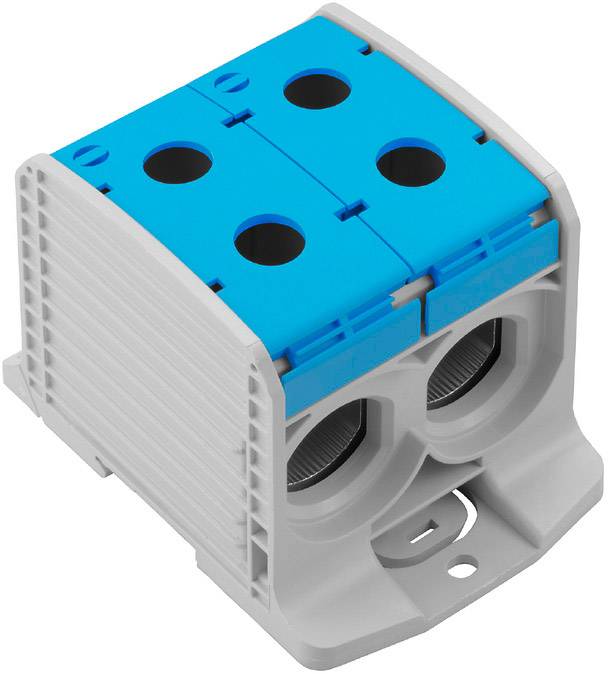 Weidmüller 2502910000 Durchgangsklemme 82.60 mm Schrauben Grau, Blau 1 St.