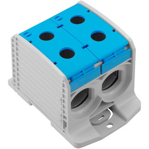 Weidmüller 2502910000 Durchgangsklemme 82.60 mm Schrauben Grau, Blau 1 St.