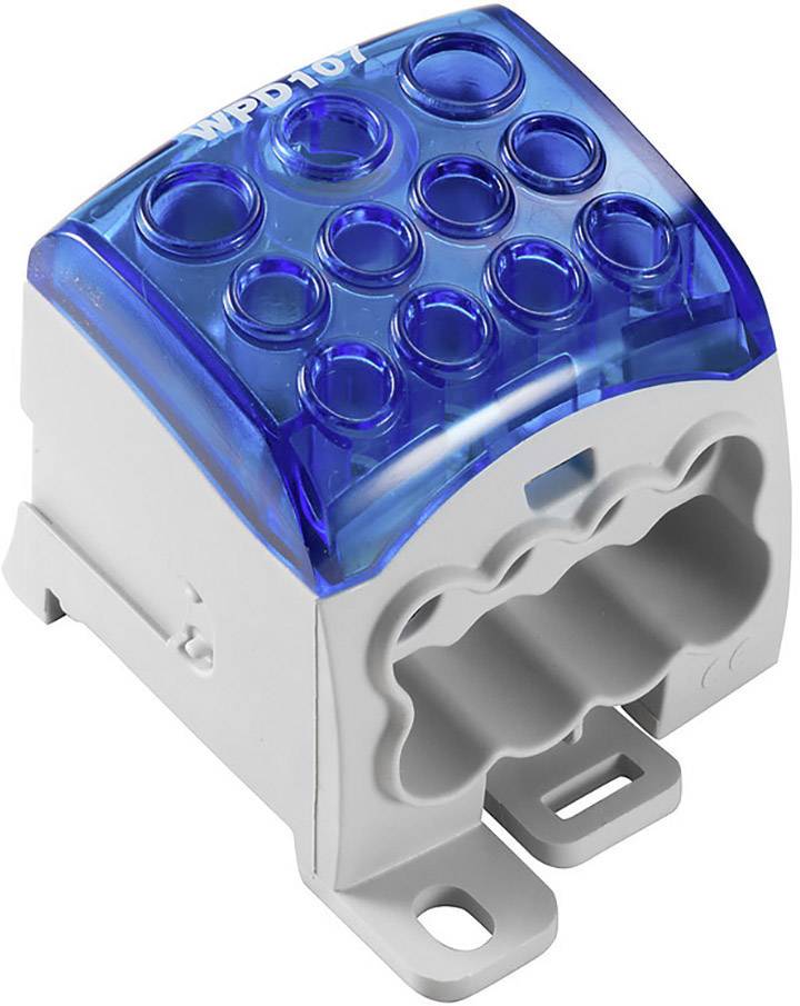 Weidmüller 2521730000 Verteilerblock Schrauben Grau, Blau 1 St.