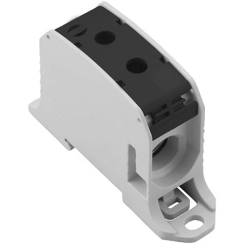 Weidmüller 2502690000 Durchgangsklemme 25.50 mm Schrauben Schwarz 2 St.