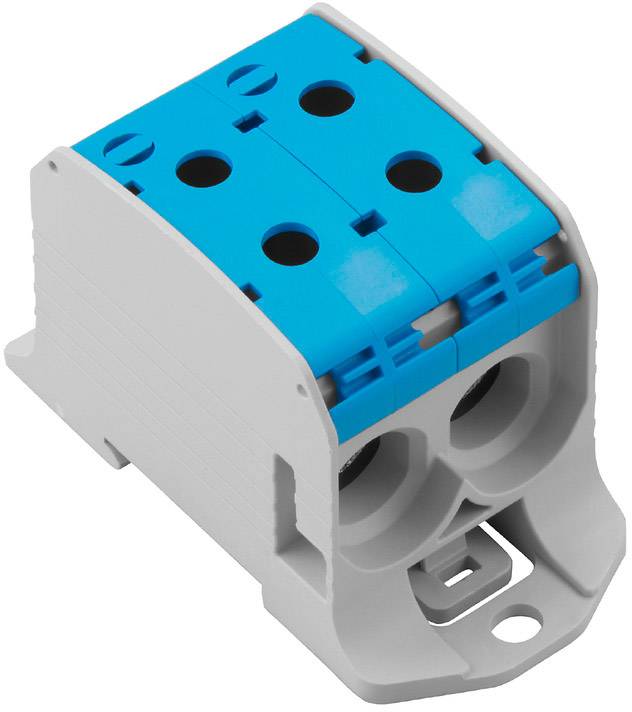 Weidmüller 2502710000 Durchgangsklemme 47 mm Schrauben Blau 1 St.