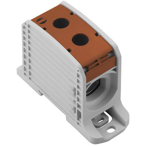 Weidmüller 2502780000 Durchgangsklemme 37.50 mm Schrauben Grau, Braun 1 St.