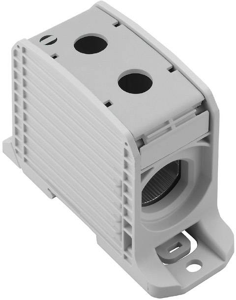 Weidmüller 2502850000 Durchgangsklemme 45 mm Schrauben Grau 1 St.