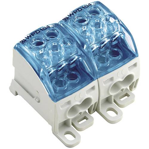Weidmüller 2518330000 Verteilerblock Schrauben Grau, Blau 1 St.