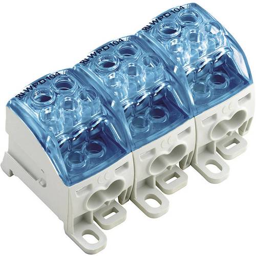 Weidmüller 2518340000 Verteilerblock Schrauben Grau, Blau 1 St.