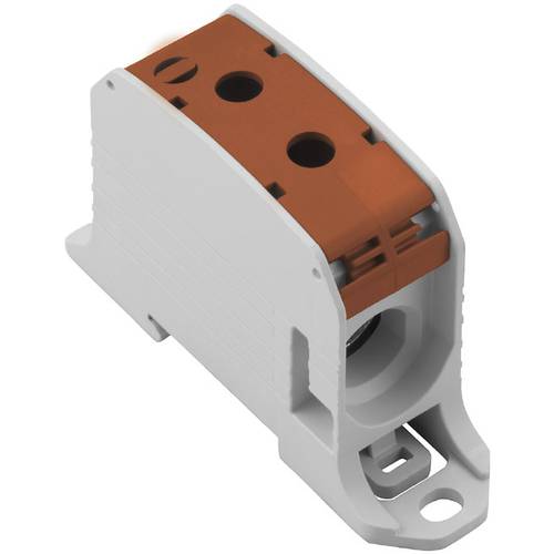 Weidmüller 2502680000 Durchgangsklemme 25.50 mm Schrauben Braun 2 St.