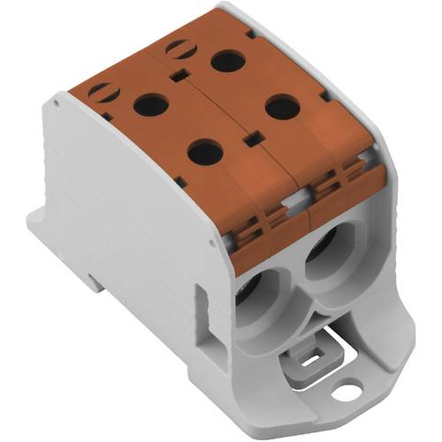 Weidmüller 2502730000 Durchgangsklemme 47 mm Schrauben Braun 1 St.