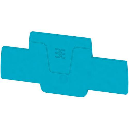 Weidmüller 2471470000 Abschlussplatte Blau 20 St.