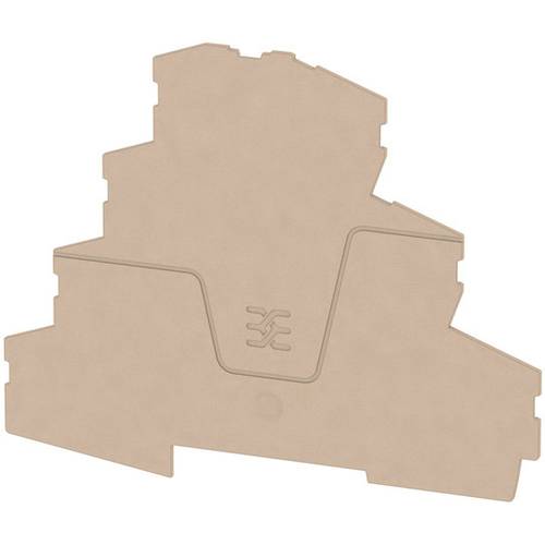 Weidmüller 2433820000 Abschluss Zwischenplatte Beige 25 St.