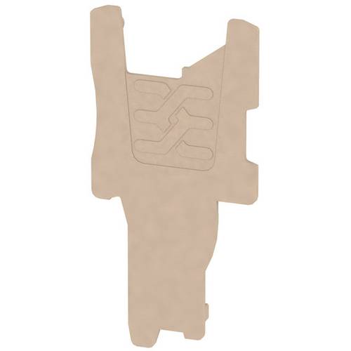 Weidmüller 2485980000 Abschlussplatte Beige 50 St.