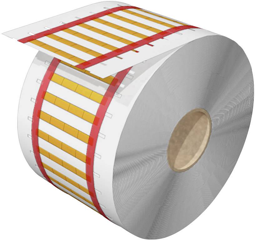 Weidm&uuml;ller 2526060000 HS 0.8-2.4/12 MM Y Krimpkousmarkering Montagemethode: Schuiven Markeringsvlak: 5 x 12.70 mm Geel Aantal markeringen: 4000 4000 stuk(s)