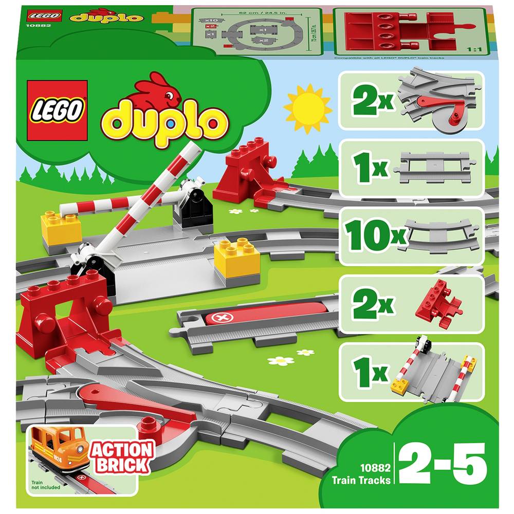 LEGO DUPLO treinrails 10882
