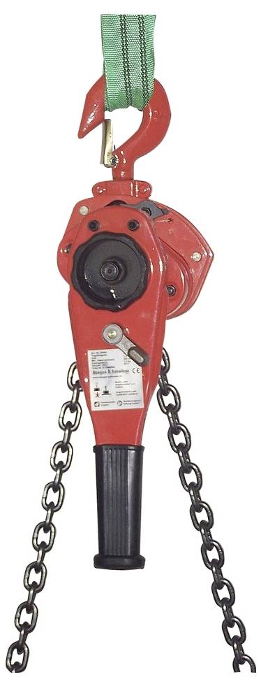 Berger & Schröter 60589 Doppelratschen-Kettenzug Tragfähigkeit (ohne Umlenkrolle) 1000 kg-2