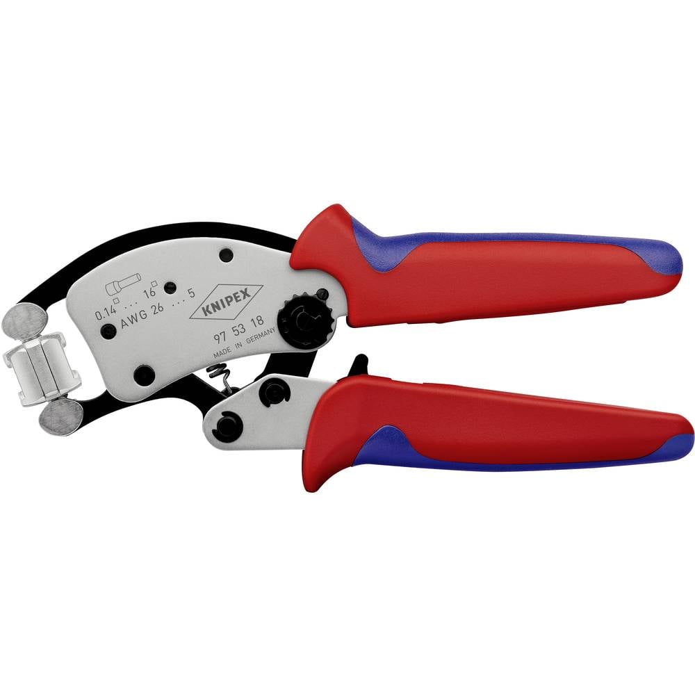 Knipex Twistor16 Krimptang Adereindhulzen 0.14 tot 16 mmÂ² 97 53 18