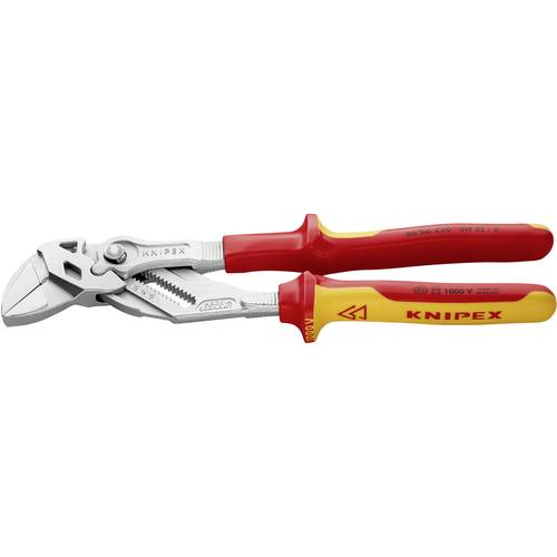 Knipex VDE-Zangenschlüssel 250mm Knipex Arbeitsbereich bis 52mm / 2 86 06 250 Zangenschlüssel 250 mm