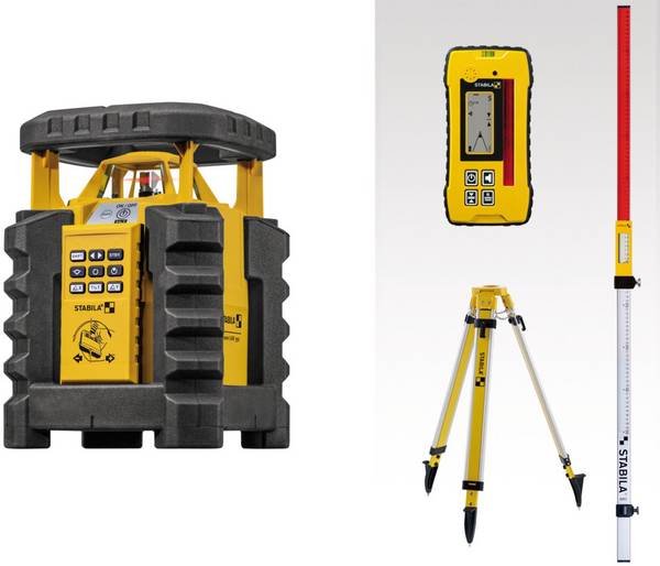 Stabila LAR350 Rotationslaser kalibriert (ISO) selbstnivellierend Reichweite (max.): 800 m