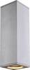 SLV 1000329 Wandleuchte GU10 Aluminium (gebürstet), Weiß