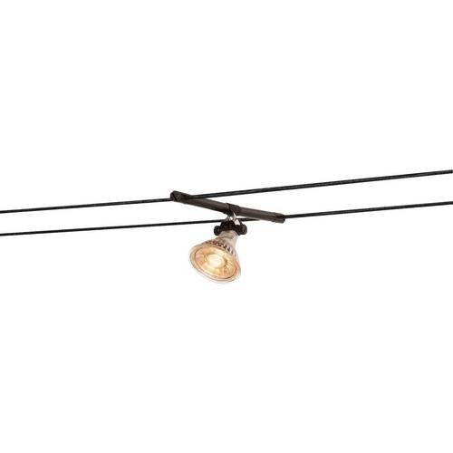 SLV TENSEO COSMIC Niedervolt-Seilsystem-Leuchte GX5.3 Schwarz