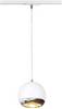 SLV 143621 Hochvolt-Schienensystem-Leuchte GU10 Weiß, Chrom