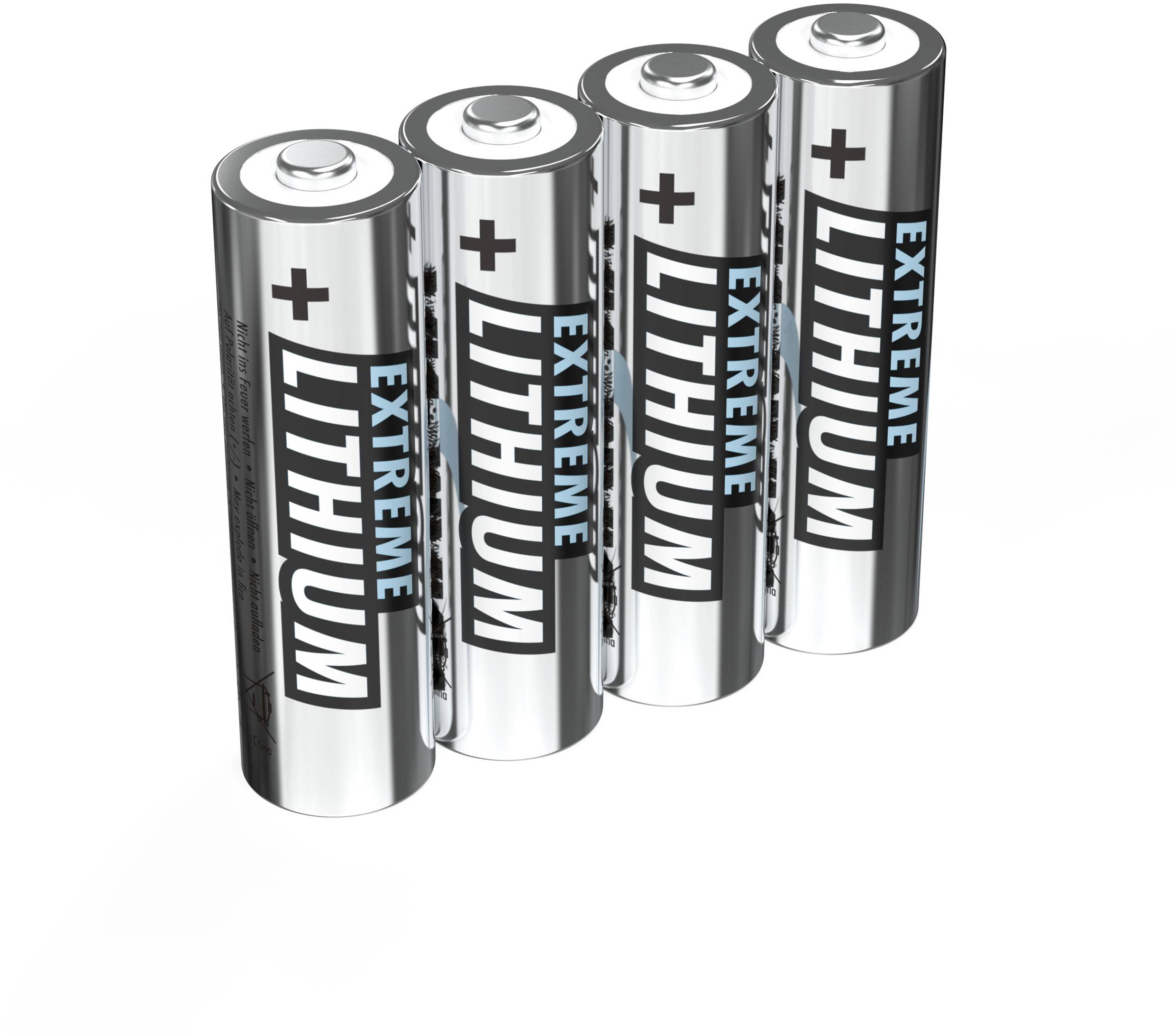 ANSMANN Extreme Lithium Batterie, Mignon (AA), VE: 4 Stück