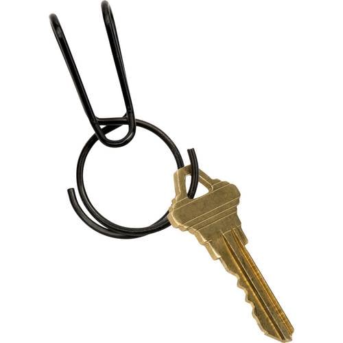 NITE Ize Schlüsselring KSQR-01-R6 SqueezeRing Easy Load Key Clip Schwarz 1 St.