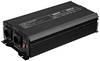 Goobay 58892 12V auf 230V Spannungswandler, DC AC Wandler 3000W, Kfz Autobatterie Anschluss Batteriekabel, USB Buchse