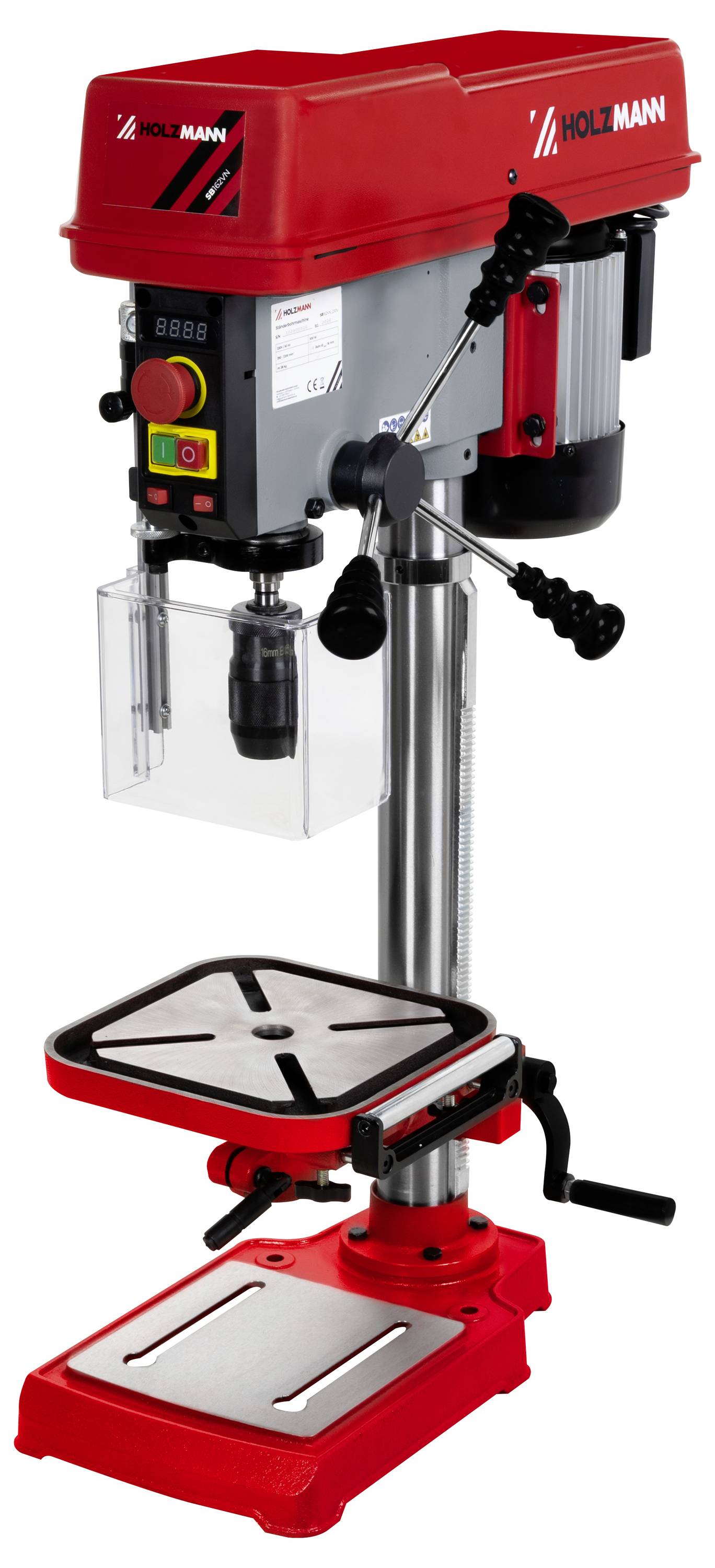 Holzmann Maschinen SB162VN_230V Ständerbohrmaschine 500 W 230 V-1
