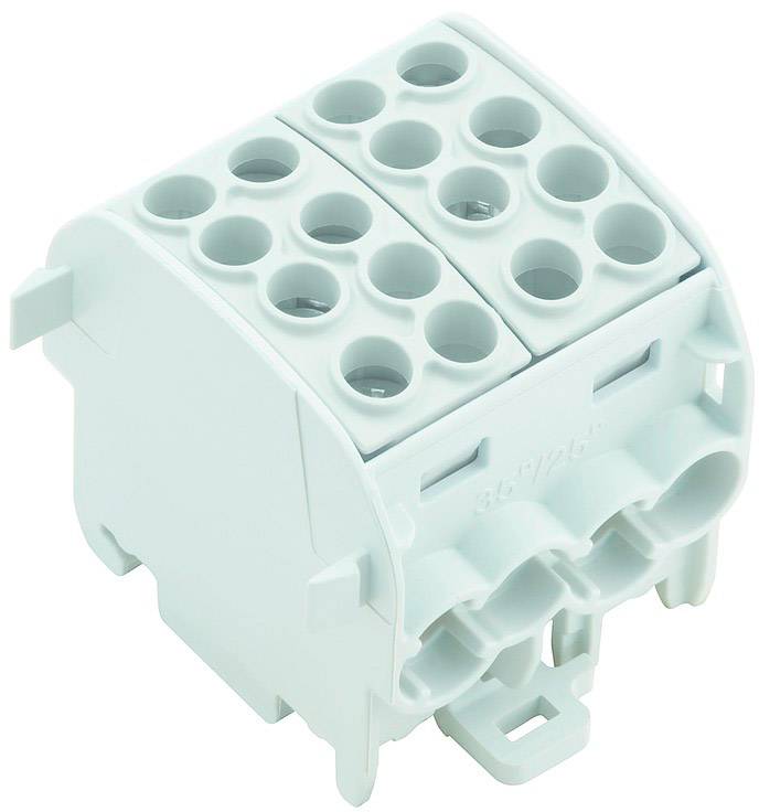 Weidmüller 1561730000 Verteilerblock Schrauben Grau 1 St.