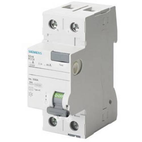 Siemens 5SV46120KL 5SV4612-0KL FI-Schutzschalter AC 25 A 0.3 A 230 V