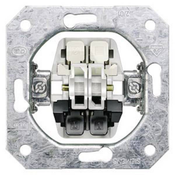 Siemens Schalterprogramm   Jalousie-Schalter Delta  5TA2104 1 St.
