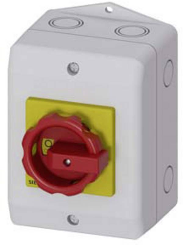 Lasttrennschalter Rot, Gelb 3polig 6 mm² 16 A 1 Schließer, 1 Öffner 690 V/AC Siemens 3LD20641GP53