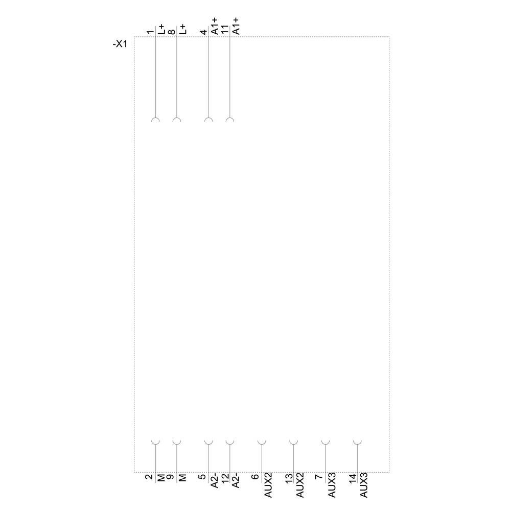 Siemens 3RK1903-0AA00 Terminalmodul 24 V/DC Nennstrom 10 A-1