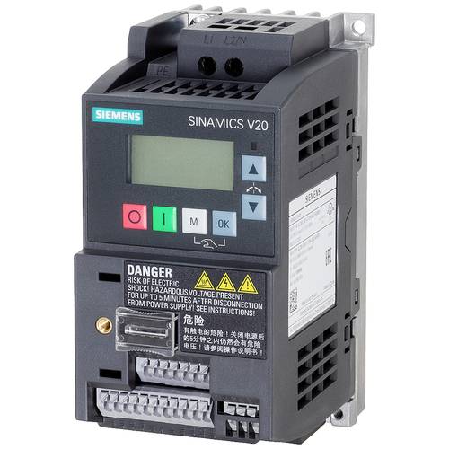 Thumbnail - Siemens Frequenzumrichter 6SL3210-5BB11-2BV1 0.12 kW 200 V, 240 V