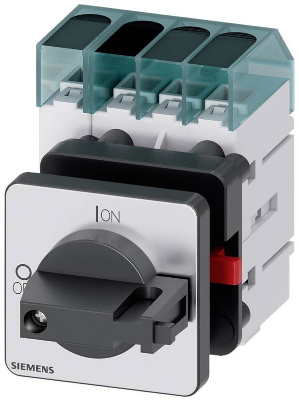 Lasttrennschalter Schwarz 4polig 16 mm² 63 A 690 V/AC Siemens 3LD34500TL11