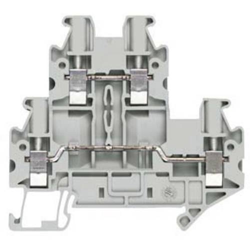 Siemens 8WH10200AF00 Doppelstockklemme 5.2 mm Schrauben Beige 1 St.