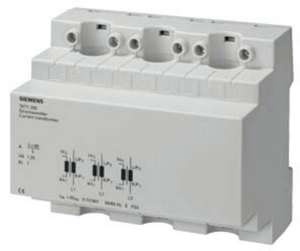 Siemens 7KT1200 7KT1200 Stromwandler 3phasig Primärstrom 60 A Sekundärstrom 5 A  Leiterdurchführung Ø:13 mm Schraubbefestigung 1 St.